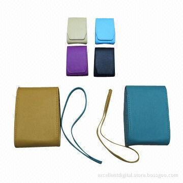 Digital Camera Cases/Bags, Made of PU Material, Customized Designs Accepted